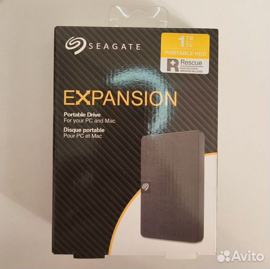 Внешний диск HDD Seagate Expansion 1TB, 2.5