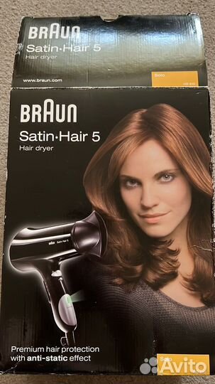 Фен для волос новый