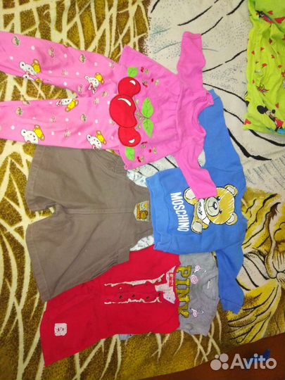 Детские вещи 2 пакета