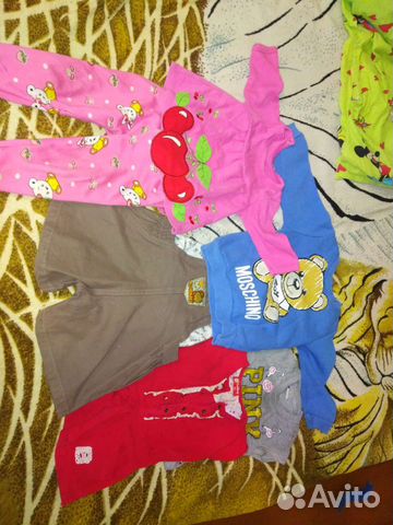 Детские вещи 2 пакета