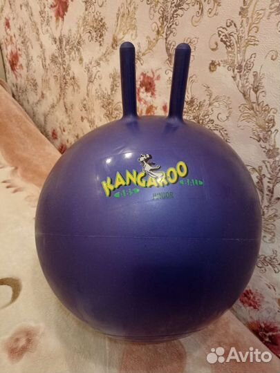 Мяч попрыгун с рожками Kangaroo