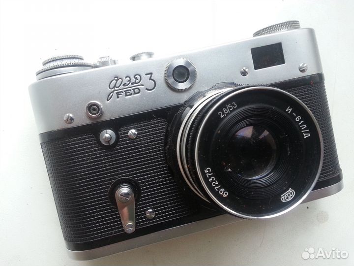 Дальномерный плёночный фотоаппарат фэд-3