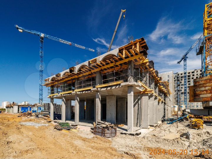 2-к. квартира, 58,3 м², 5/18 эт.