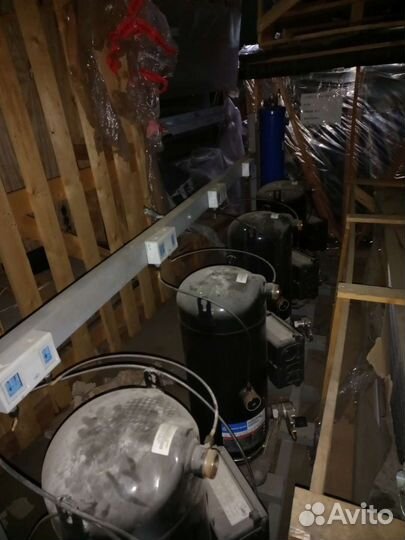 Холодильная централь, новая 120 квт, комплект