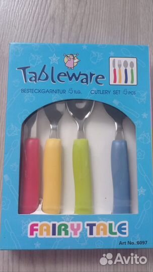 Набор столовых приборов детский