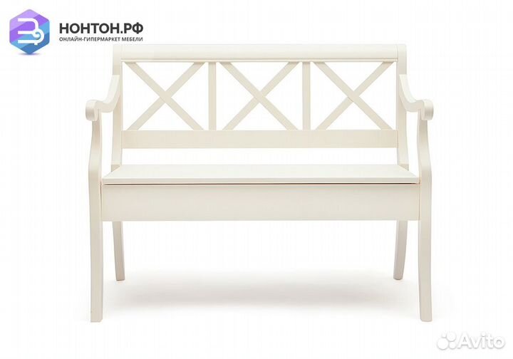 Скамейка Albizzi белая