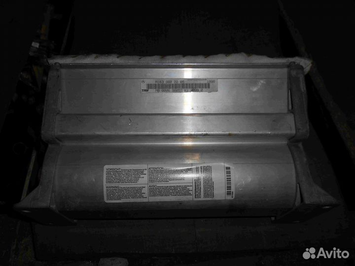 Подушка безопасности в торпеду W163 A1638600005