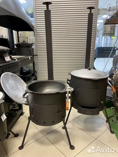 Печь под казан