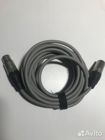 Микрофонные кабели neutrik xlrm to xlrf