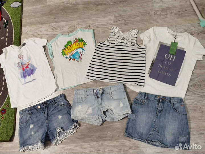 Вещи пакетом на девочку