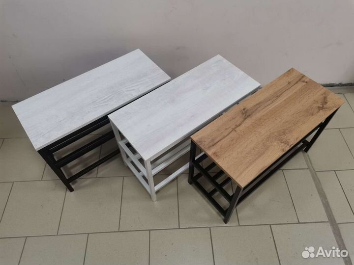 Обувница металлическая Лофт