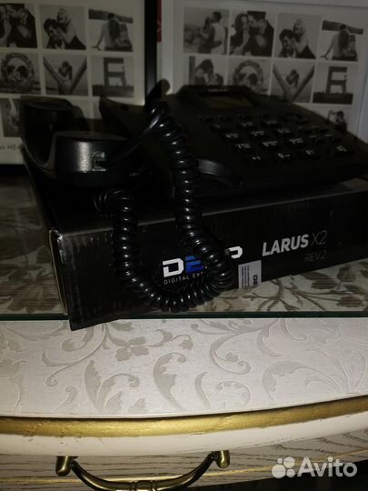 Стационарный телефон с радио