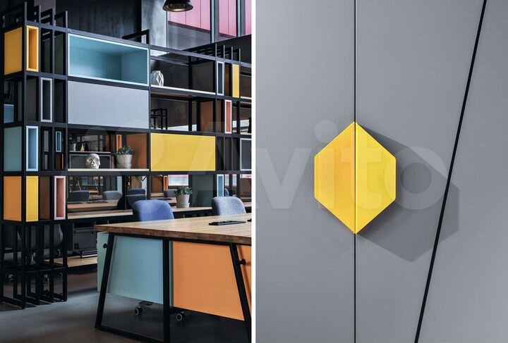 Офис, 8.5 м² на 4 рабочих места