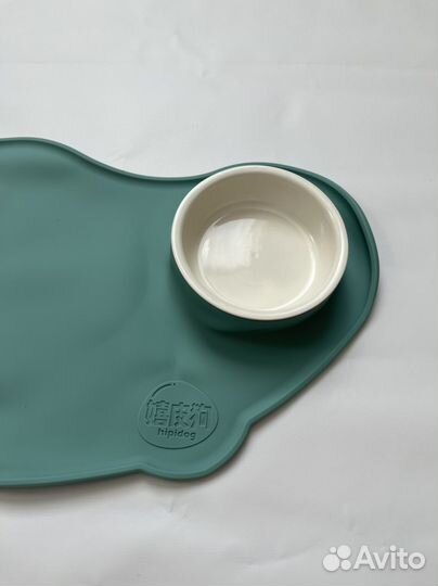 Миска с ковриком новые