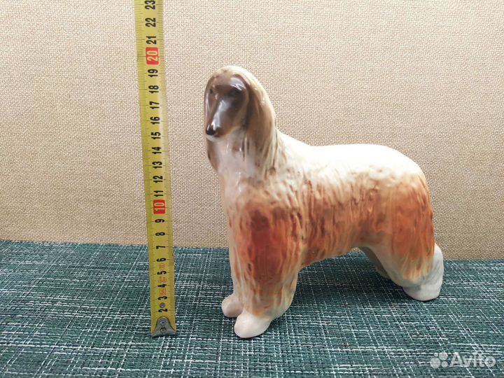 Статуэтка собака афганская борзая лфз СССР