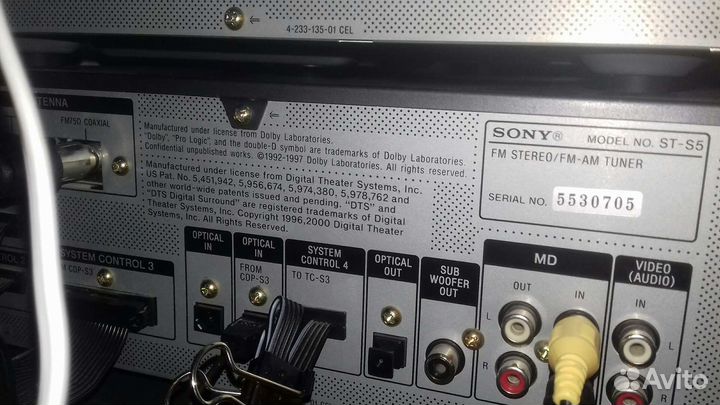 Музыкальный центр sony