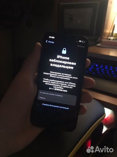 Разблокировка iPhone icloud