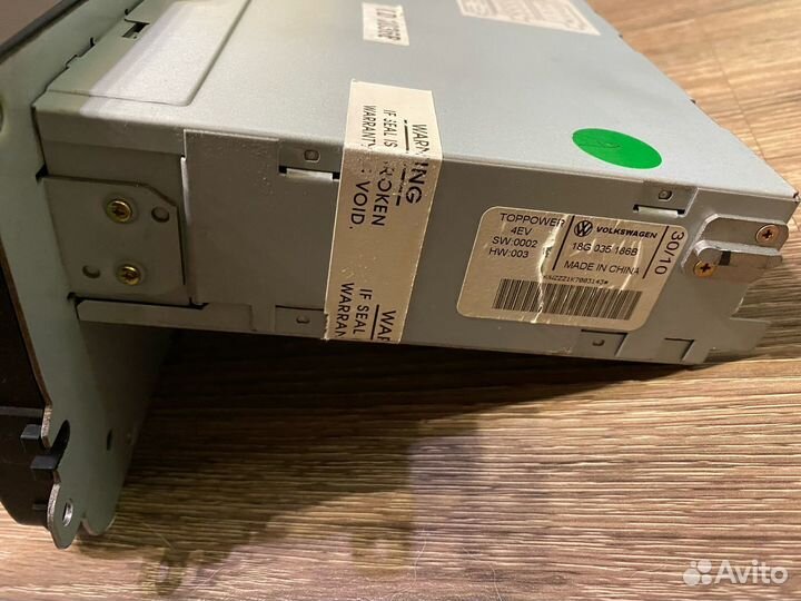 Магнитола VW Polo Sed 2011-2020