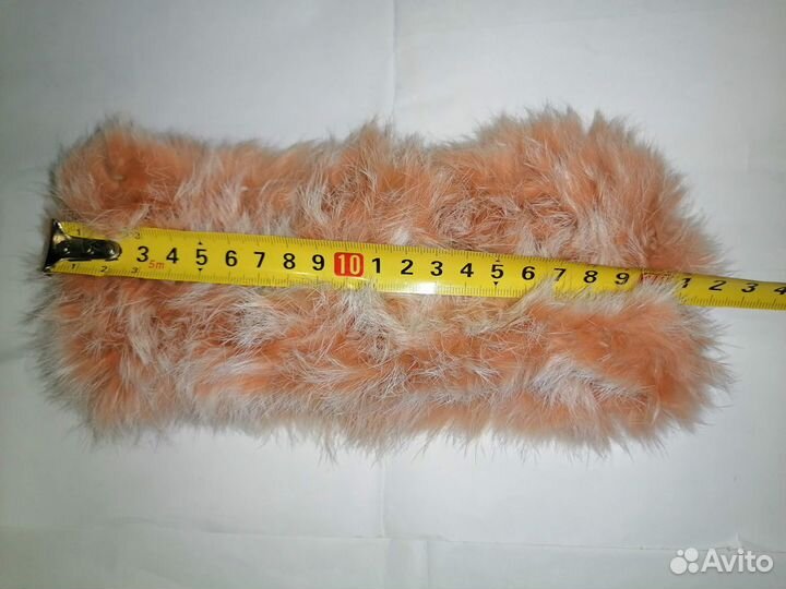 Меховой ободок, повязка из меха кролика