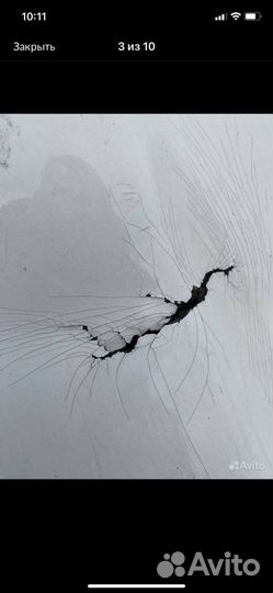 Спойлер обтекатель для Газель