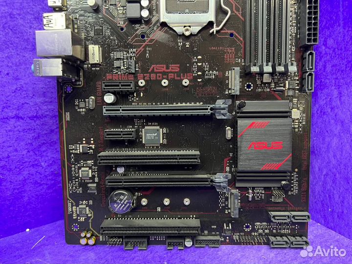 Материнская плата 1151v1 asus prime B250