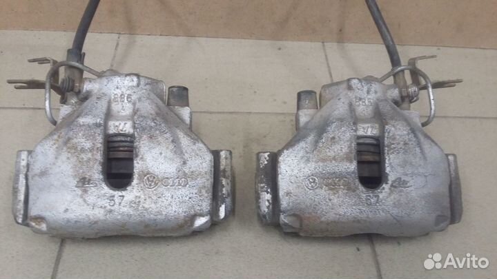 Передний тормозной суппорт Ауди А4 Б6