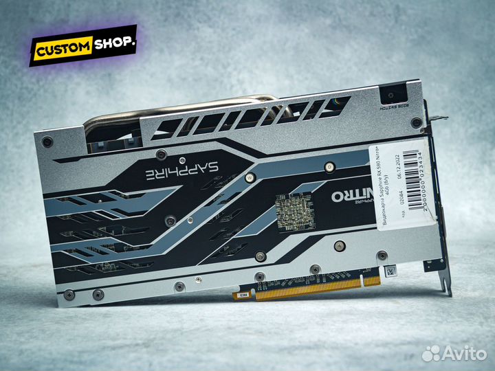 Sapphire RX 580 Nitro+ 4Gb