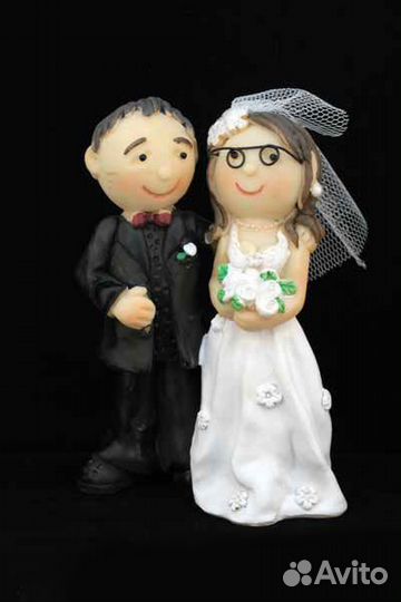 Свадебная фигурка на торт