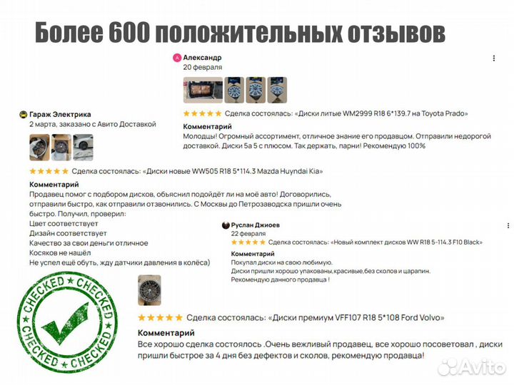 Диски литые AD315 R18 5*114.3 для Hyundаi Kia