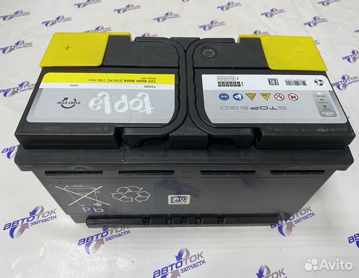 Аккумулятор автомобильный Topla TAB EFB