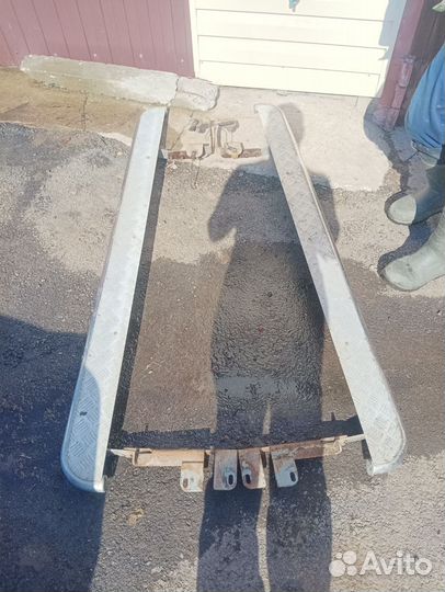 Подножки пороги на Renault kaptur