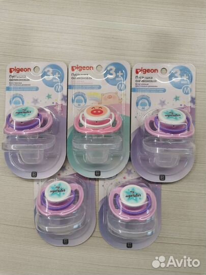 Пустышка pigeon 3+ M новые