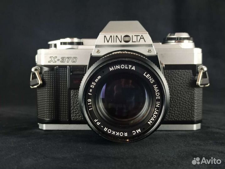 Minolta X370+ PF 55mm/1.9