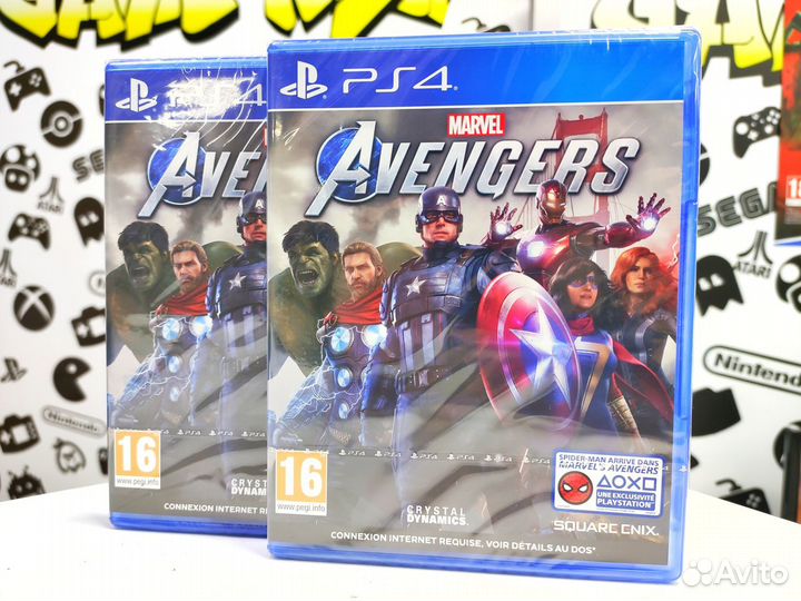 Marvel Avengers: Мстители (PS4) Новый Диск