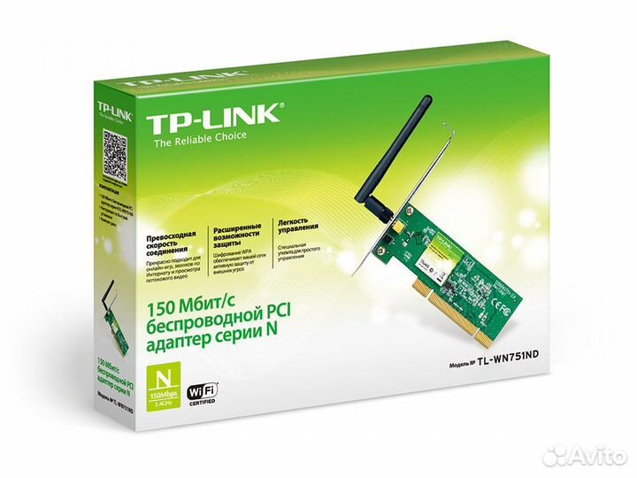 Wi-Fi адаптер TP-link TL-WN751ND Wireless