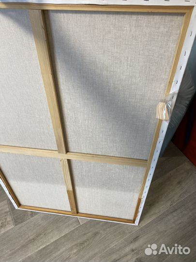 Холст на подрамнике лён 120*80