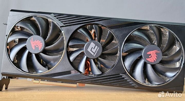 Видеокарта PowerColor Radeon RX 6800 Red Dragon 16