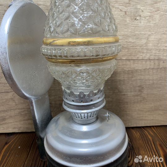 Настенная Керосиновая Лампа Сделано В СССР Ретро