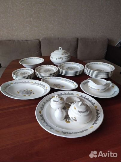 Столовый сервиз конаково зик СССР 34 предмета