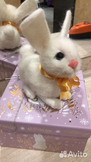 Игрушки из шерсти ручная работа