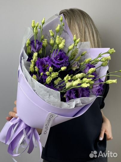 Букет из Лизиантусов Доставка