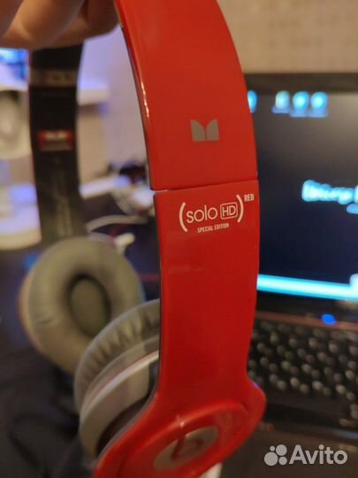 Наушники Beats by Dr. Dre Solo HD Red (Оригинал )