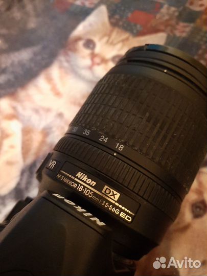 Зеркальный фотоаппарат Nikon D3100 Kit 18-105 VR