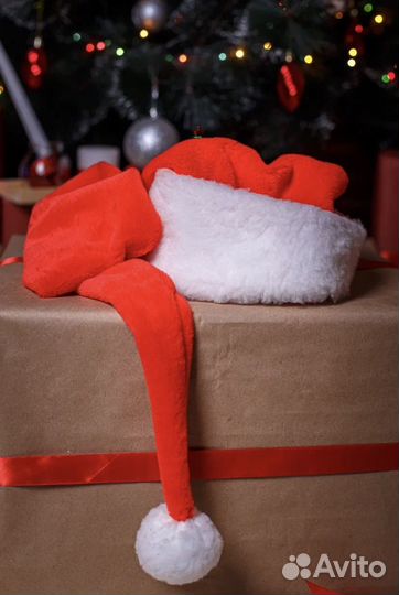 Колпак новогодний удлиненный