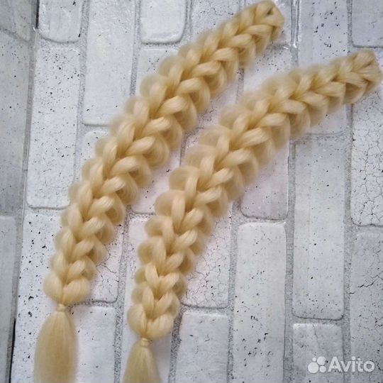 Афрорезинки и съемные косы из канекалона