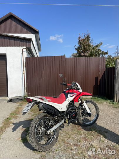 Продам мотоцикл irbis TTR250