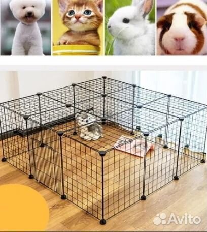 Вольер для животных Dogland, 24 секции 35х35 см