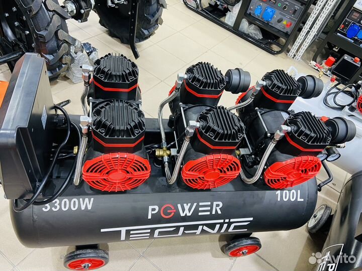 Компрессор безмасляный Power Technic ACL720/100