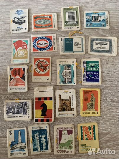Коллеционная этикетка. Спичечные