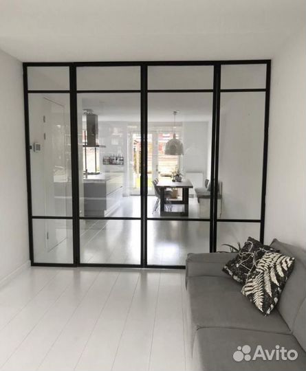 Перегородки, межкомнатные раздвижные двери